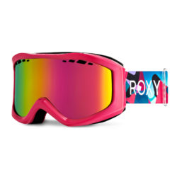 Women's Roxy Goggles - Roxy Sunset Snow Goggles. Paradise Pink - MultiLayer Pink